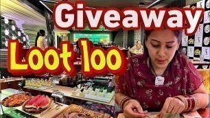 'Barbeque Buffet|Unlimited Luxurious | Town Square  Gourmet Grilled Bar | Street Food India #giveaway'