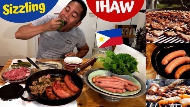 'SIZZLING INIHAW SA KAWALI!!! Filipino Food MUKBANG.'