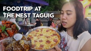 'THE NEST TAGUIG: FOOD AND LIFESTYLE FOODPARK | WeTheTZN  VLOG #50'