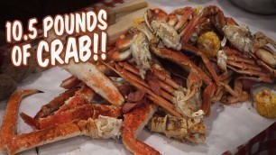 '$350 Crab Legs Royal Feast Seafood Challenge in Seattle!!'