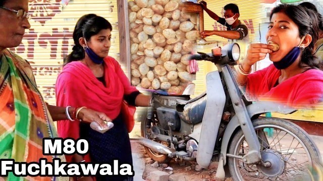 'Eating M80 Fuchka ( Panipuri / Golgappa ) Indian Street Food || Street Food India || Food at Street'