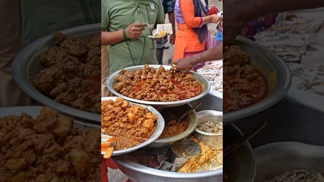 'Chicken kolija Jhalmuri Street Food of Dhaka #Shorts'