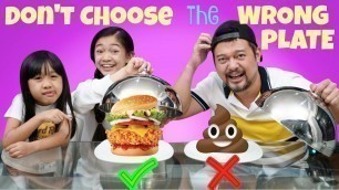 'Don\'t Choose the Wrong Plate Challenge | Kaycee & Rachel'