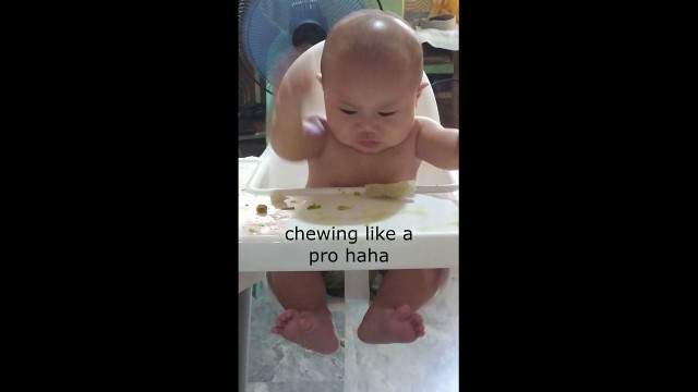 'Baby Led Weaning Day 2 | 6 months and 5days old | Philippines'