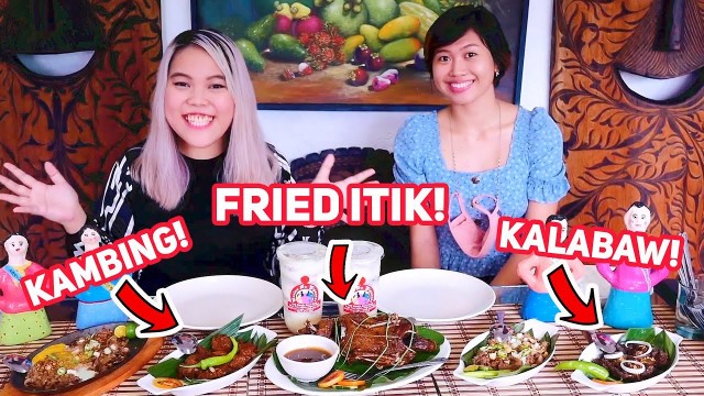 'FIRST TIME KUMAIN NG ITIK!! Filipino Mukbang Food in Angono! Cocina De Gigantes'