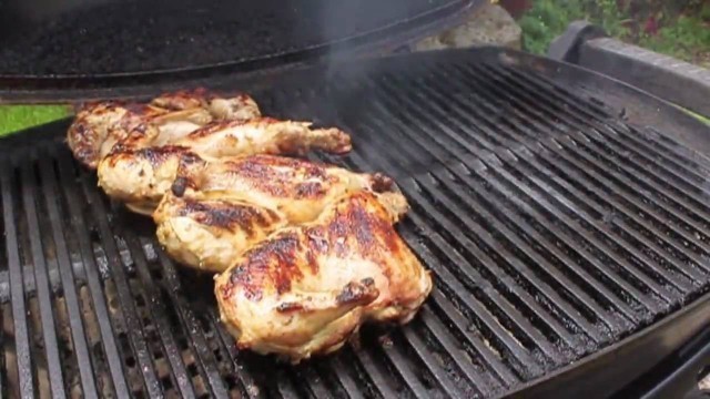 'Food Wishes Recipes - Grilled Game Hens Recipe - Garlic and Pepper Marinated Game Hens Recipe'