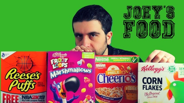 'CEREALI AMERICANI E CRISI (finta) - JOEY\'S FOOD'