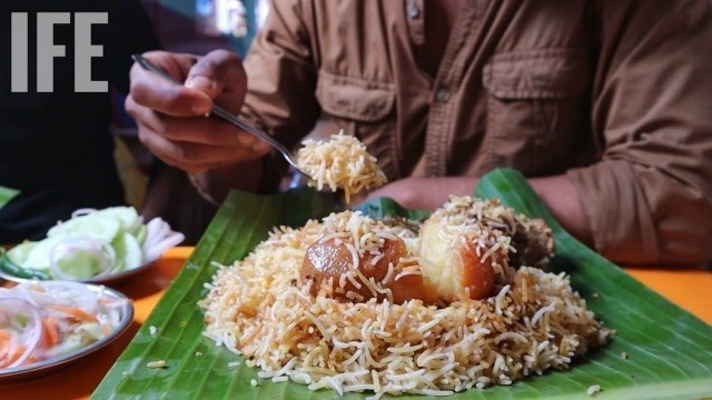 'Kolkata Special Dada Boudi Biriyani | Massive Mutton Piece 200gm+ | Kolkata Street Food'