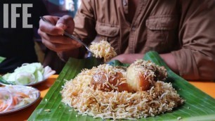 'Kolkata Special Dada Boudi Biriyani | Massive Mutton Piece 200gm+ | Kolkata Street Food'