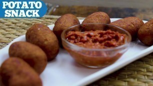 '2 Ingredient Quick Snack | Potato Snack || Wirally Food'