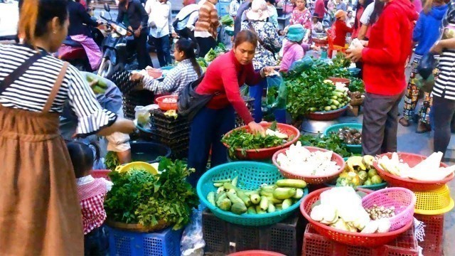 'Amazing Market People - Street Marketplace In My Village - Market Fresh Food'