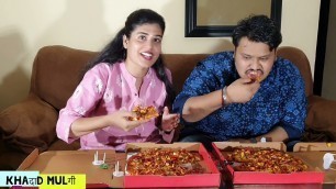 'Joey\'s Pizza Challenge | Best Friend | Challenge vlog |Pizza Challenge | marathi food VLOGGER |'