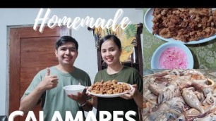 'HOW TO MAKE CALAMARES | FILIPINO STREET FOOD | PANLASANG PINOY | vlog #166'