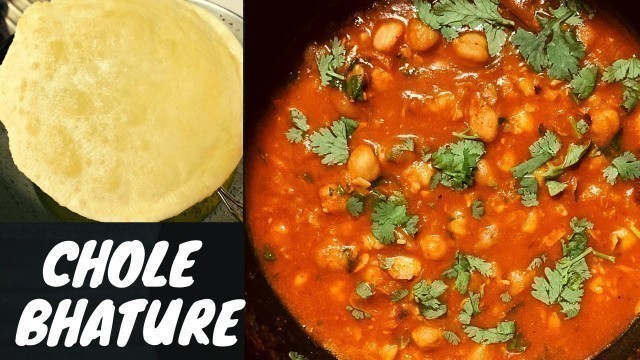 'Chole Bhature Recipe | Indian Street Food Recipe'