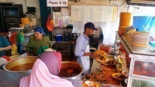 'Street Food Malaysia Penang 24 Hours Mohammed Raffee Nasi Kandar'