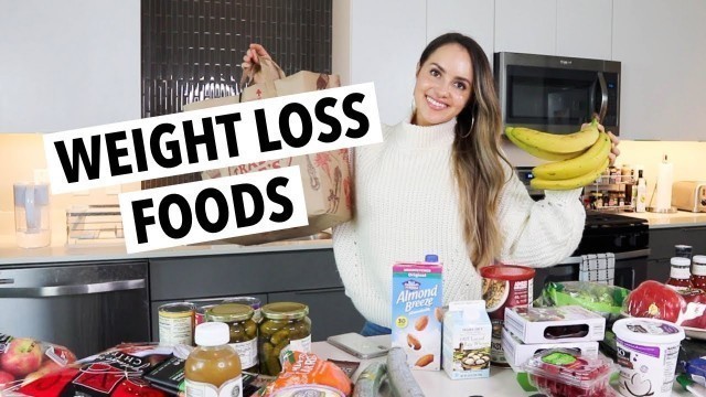'WEIGHT LOSS FOOD HAUL | What I eat to lose weight in a week (Come healthy grocery shopping with me!)'