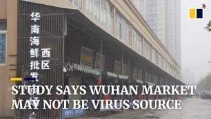 'Deadly coronavirus may not have originated in Wuhan seafood market, Chinese scientists say'