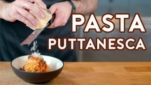 'Binging with Babish: Pasta Puttanesca from Lemony Snicket\'s A Series of Unfortunate Events'