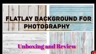'Flatlay Background for Food and Craft Videography and Photography #photographybackground #flatlaypho'