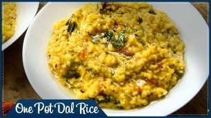 'One Pot Dal Rice || Wirally Food'