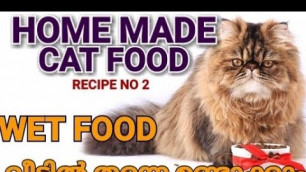 'Home Made Cat Food Malayalam 2 | പൂച്ചയ്ക്കുള്ള Wet Food ഇനി വീട്ടിൽ ഉണ്ടാക്കാം #mehrins cat vlog'
