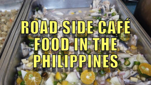 'Road Side Café Food In The Philippines.'