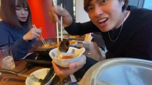 'Mukbang korean food | japanese and filipino family'