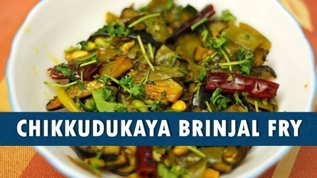 'Chikkudukaya Brinjal Fry || How To Make Chikkudukaya Brinjal Fry || Wirally Food'