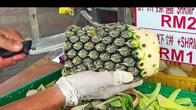 'Penang Fruit Rojak  (Fruit Salad) | Malaysia Street Food'