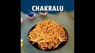 'Homemade Chakralu | Wirally Food'