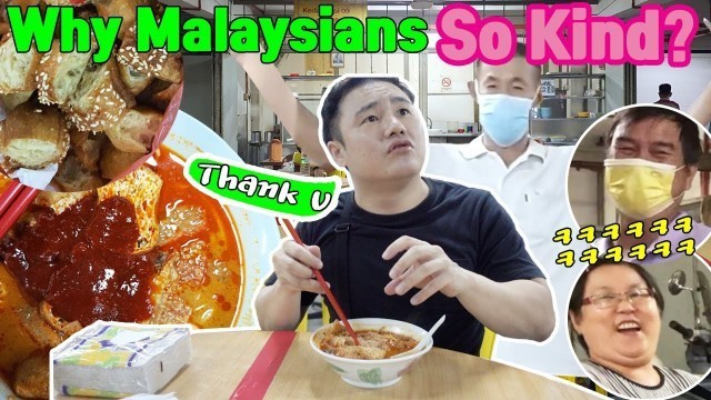 'Famous Malaysian Street Food - Enjoying Curry Laksa at Old Food Court - Korean\'s Malaysia Food Tour'