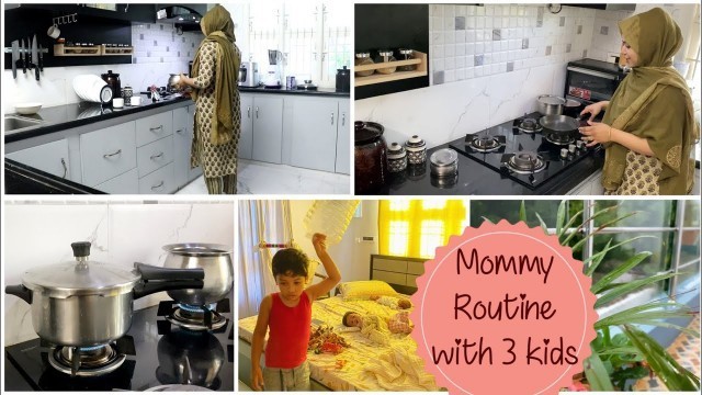 'Getting into Mommy Routine with 3 kids / Beef Varutharachadhu / zulfia’s recipes'