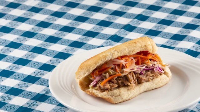 'Schwan\'s Chef Collective: Pulled Pork Sandwich with Asian Slaw Recipe'