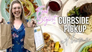 'How a Professional Food Stylist Does Curbside Takeout | How To Plate Takeout Food At Home'