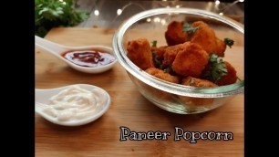 'DIY Crunchy Paneer Popcorn|Paneer Popcorn Recipe Restaurant Style|Food Plate'