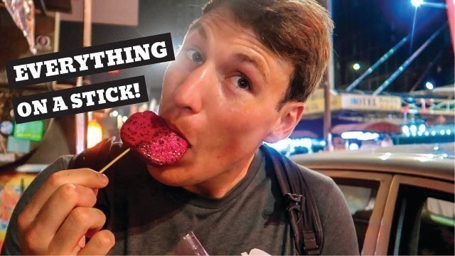 'Kuala Lumpur Street Food Tour | Malaysian Cuisine on a stick!'