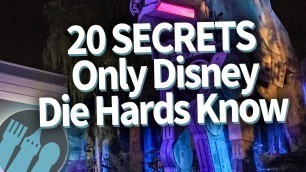 '20 Disney World PRO TIPS Only Disney Die Hards Know!'