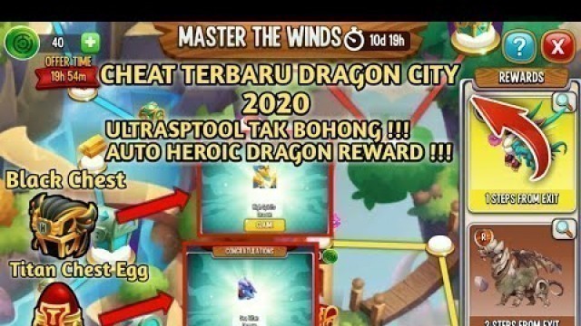 'Dragon City | Cheat Event Terbaru Master The Winds | Cheat Terbaru Bulan Agustus 2020 | Ultrasp Tool'