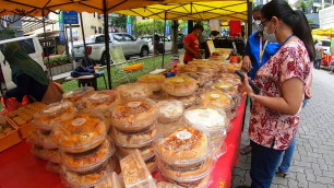 'Street food Market | Walking Tour in Kuala Lumpur'