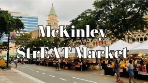 '[4k] Mckinley Street Food Market| Fort Bonifacio Taguig City| Walking Tour'