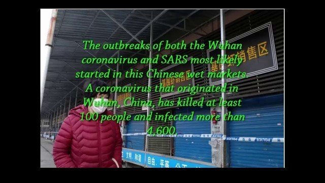 '#carefulwhatueat#bevegetarian#healthylifestyle Source of ncorona virus in wet  market in wuhan'
