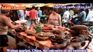 'Wuhan market, China, the epicenter of the Coronavirus epidemic #Challenge, complete the video'