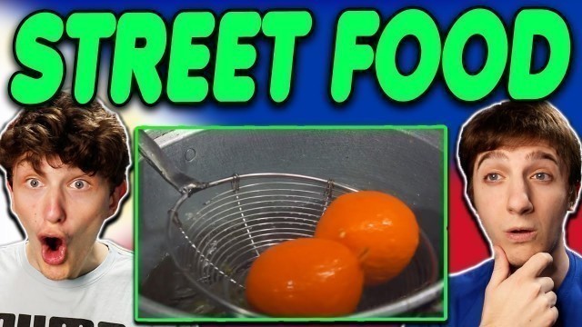 'Americans React to Filipino Street Food at Roxas Night Market in Davao! (Best Ever Food Review Show)'