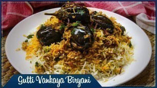 'Gutti Vankaya Biryani || Baingan Biryani || వంకాయ బిర్యానీ || Hyderabadi Biryani || Wirally Food'