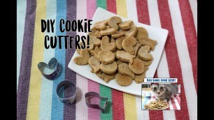 'DIY Cookie Cutter & Tuna Cookie Recipe for Cats & Dogs!'