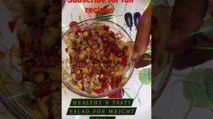'Quick weight Loss salad ||Tricks|| 