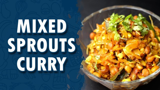 'Mixed Sprouts Curry || Wirally Food'