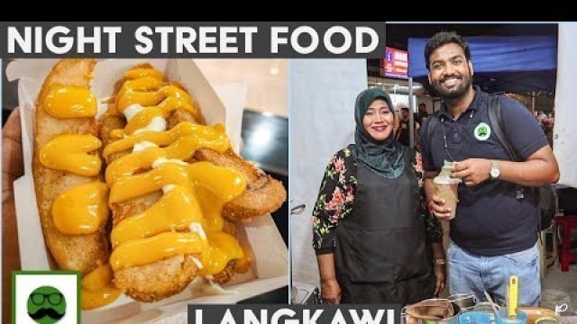 'Night Street Food Tour of Malaysia with Veggiepaaji | Fried Ice Cream, Milo, Durian Bites & More'