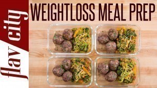 'Healthy Meal Prepping - Tasty Weight Loss Recipes'