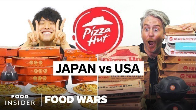 'US vs Japan Pizza Hut | Food Wars'